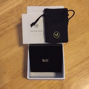 Mejuri Boyfriend Stacker Vermeil NWT